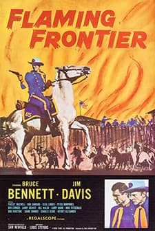 Flaming Frontier (1958) afişi