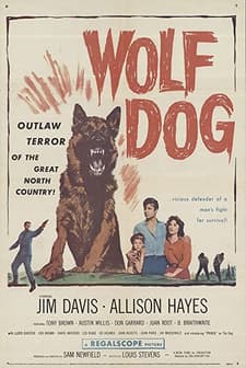 Wolf Dog (1958) afişi