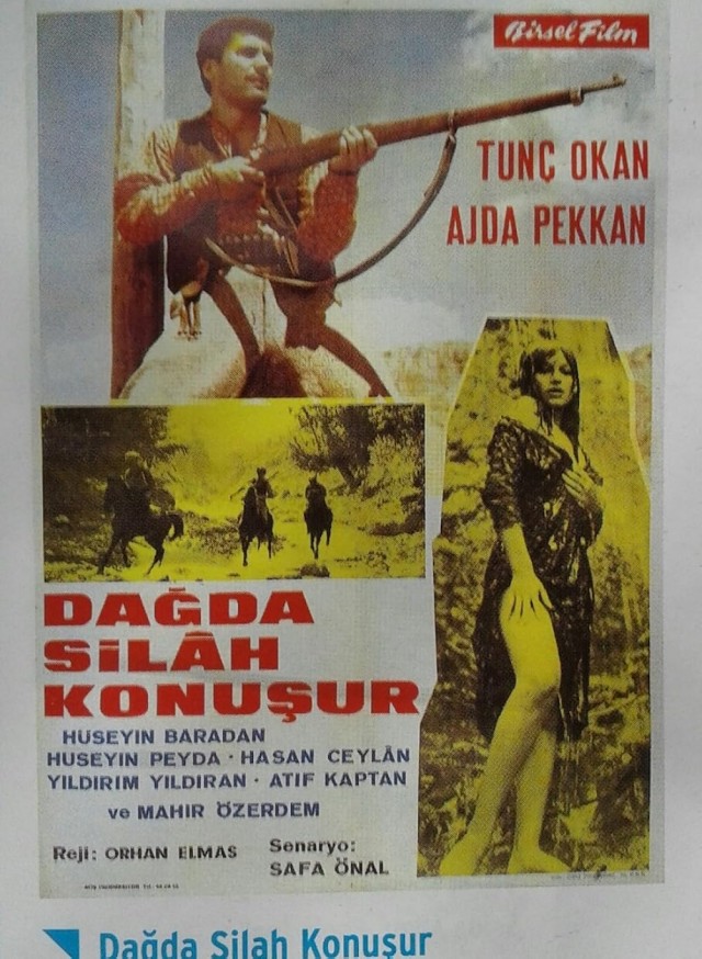 Dağda Silah Konuşur (1966) afişi
