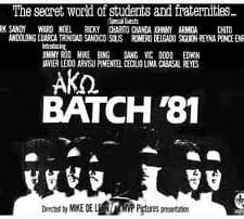 Alpha Kappa Omega Batch '81 (1982) afişi
