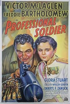 Professional Soldier (1935) afişi