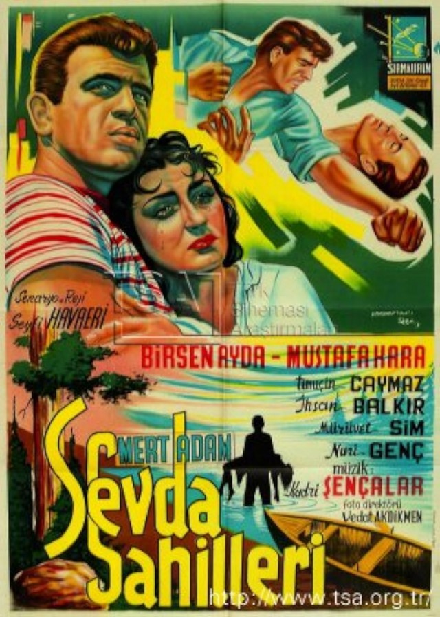 Sevda Sahilleri (1956) afişi