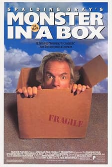 Monster In A Box (1992) afişi