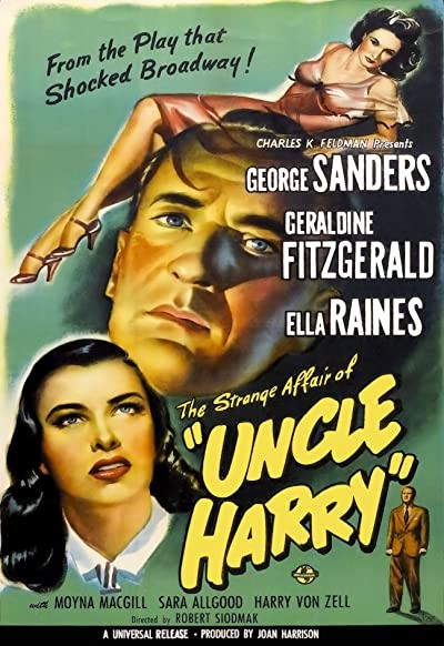 The Strange Affair Of Uncle Harry (1945) afişi
