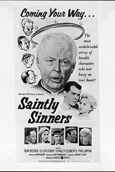 Saintly Sinners (1962) afişi