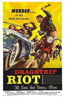 Dragstrip Riot (1958) afişi