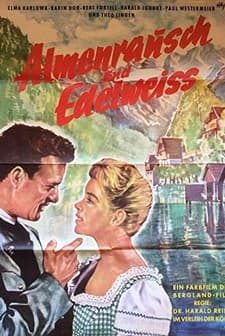 Almenrausch Und Edelweiß (1957) afişi