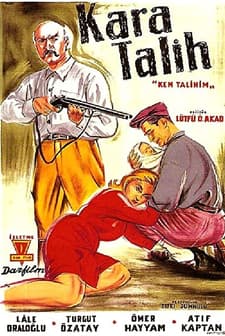 Kara Talih (1957) afişi