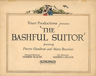 The Bashful Suitor (1921) afişi
