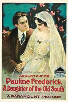 A Daughter Of The Old South (1918) afişi