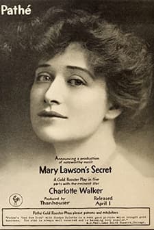 Mary Lawson's Secret (1917) afişi