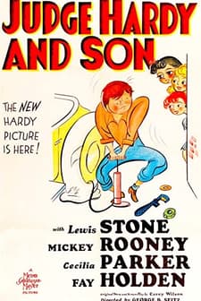 Judge Hardy And Son (1939) afişi