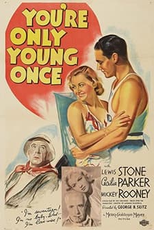 You're Only Young Once (1937) afişi
