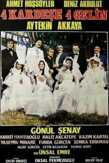 Dört Kardeşe Dört Gelin (1981) afişi