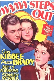 Mama Steps Out (1937) afişi