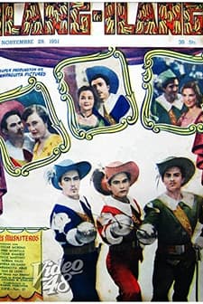 Tres Muskiteros (1951) afişi