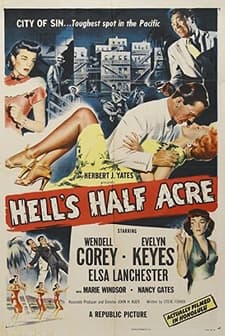 Hell's Half Acre (1954) afişi