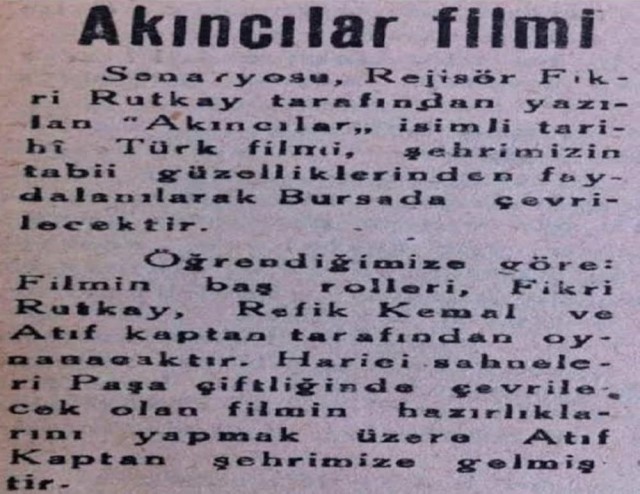 Akıncılar (1948) afişi