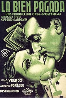 La Bien Pagada (1935) afişi