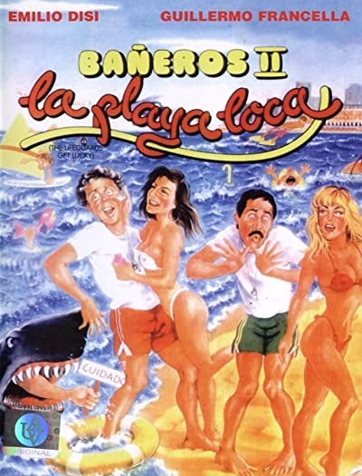 Bañeros ıı, La Playa Loca (1989) afişi