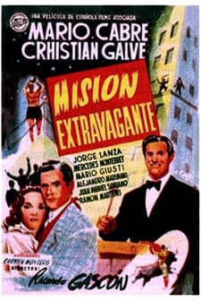 Misión Extravagante (1954) afişi
