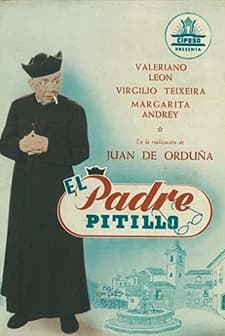 El Padre Pitillo (1955) afişi