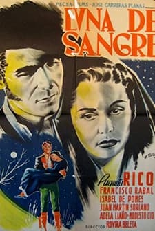 Luna De Sangre (1952) afişi