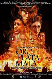 Oro, Plata, Mata (1982) afişi