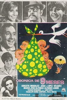 Crónica De Nueve Meses (1967) afişi