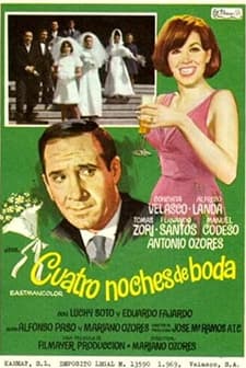 Cuatro Noches De Boda (1969) afişi