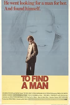 To Find A Man (1972) afişi