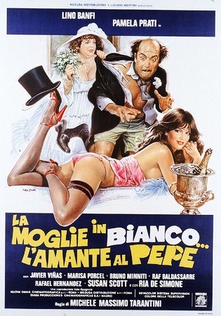 La Moglie In Bianco, L’amante Al Pepe (1980) afişi