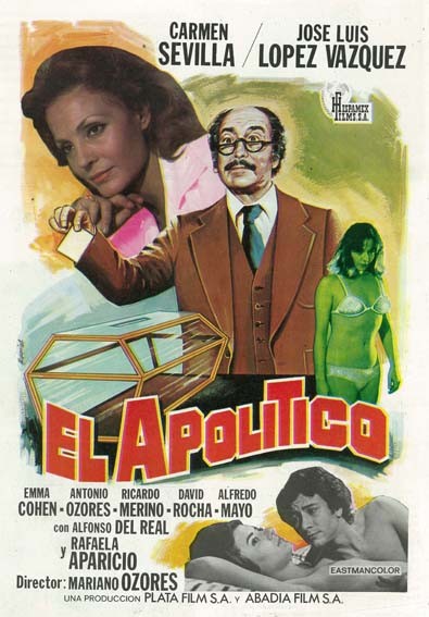 El apolítico (1977) afişi