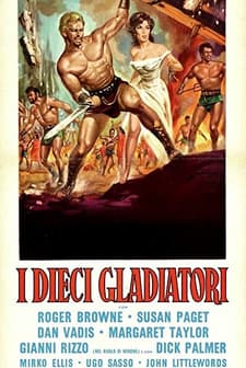 The Ten Gladiators (1963) afişi