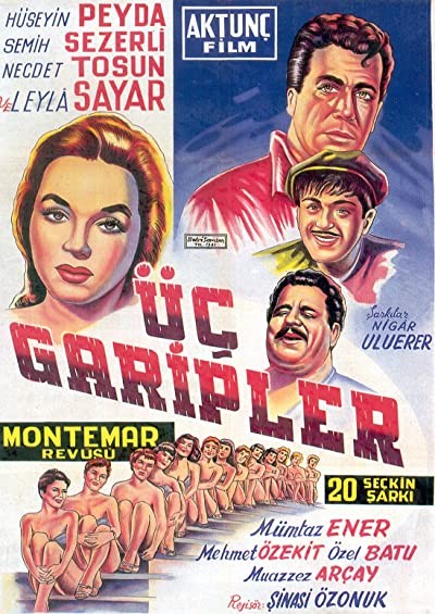 Üç Garipler (1957) afişi