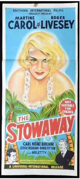 The Stowaway (1958) afişi