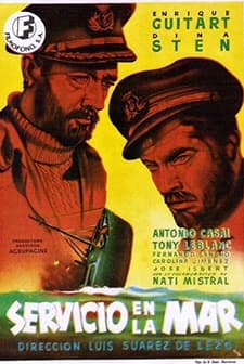 Servicio En La Mar (1951) afişi