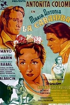 María Antonia 'La Caramba' (1951) afişi