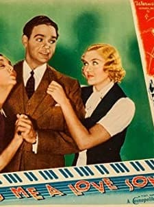 Sing Me A Love Song (1936) afişi