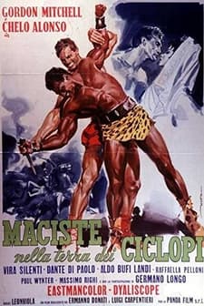 Maciste Nella Terra Dei Ciclopi (1961) afişi