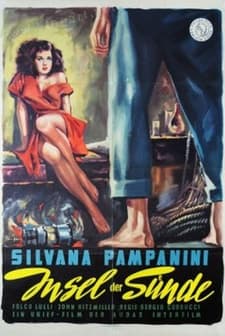 La Peccatrice Dell'isola (1954) afişi