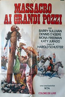 Dragoon Wells Massacre (1957) afişi