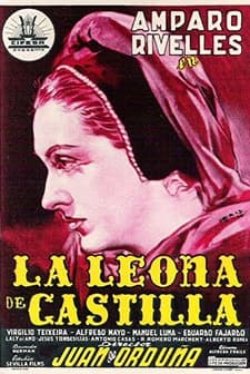 La leona de Castilla (1951) afişi