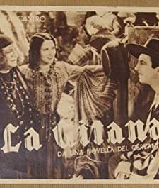 La Gitanilla (1940) afişi