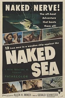 The Naked Sea (1955) afişi
