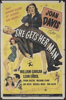 She Gets Her Man (1945) afişi