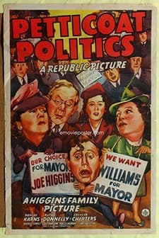 Petticoat Politics (1941) afişi