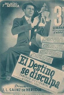 El Destino Se Disculpa (1945) afişi