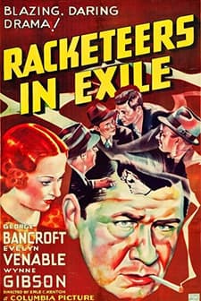 Racketeers In Exile (1937) afişi