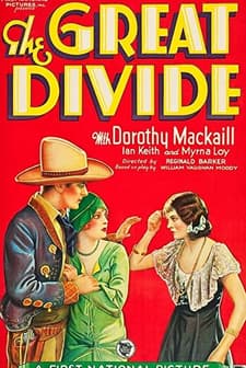 The Great Divide (1929) afişi